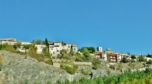 Foto: Vista del pueblo - Sepúlveda (Segovia), España