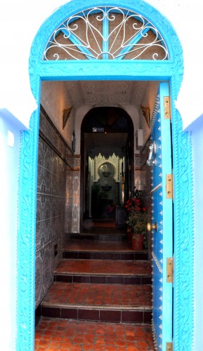 Foto: Puerta de patio - Aouen (Chaouia-Ouardigha), Marruecos