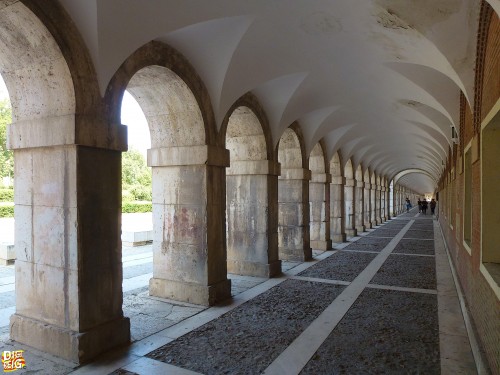 Foto: Paseo de arcadas en el Palacio Real - Aranjuez (Madrid), España