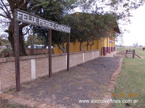 Foto: Estacion Felix Perez Cardozo PY - Feliz Perez Cardozo (Guairá), Paraguay