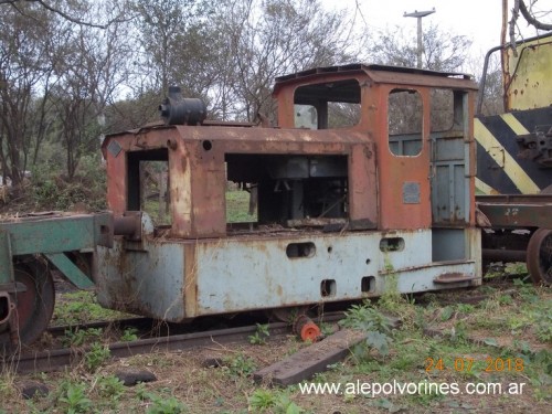 Foto: Locomotora Indunor - La Escondida (Chaco), Argentina