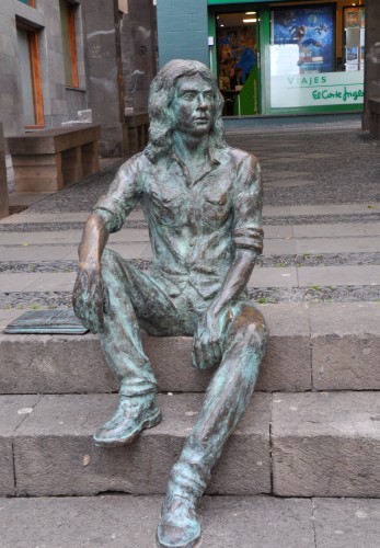 Foto: Estatua en bronce - La Palma (Santa Cruz de Tenerife), España