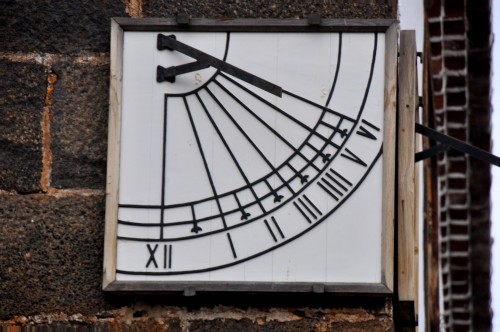 Foto: Uno de los relojes de la fachada - La Palma (Santa Cruz de Tenerife), España