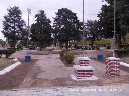 Foto: Plaza San Martin - Bulnes (Córdoba), Argentina