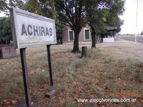 Foto: Estacion Achiras - Sampacho (Córdoba), Argentina