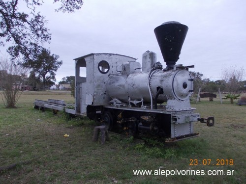 Foto: Locomotora Decauville - Tartagal (Santa Fe), Argentina