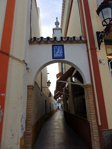 Foto: Calle A. Ceferino Bocanegra - Hinojos (Huelva), España