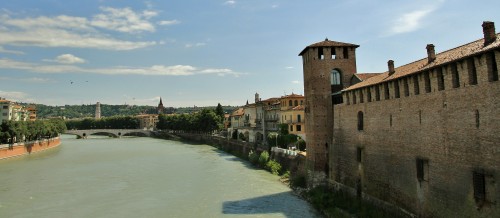 Foto: Rio Adige - Verona (Veneto), Italia