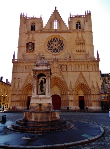 Foto: Cathédrale Saint-Jean-Baptiste - Lyon (Rhône-Alpes), Francia