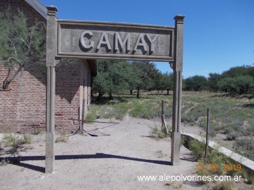 Foto: Estacion Gamay - Unanue (La Pampa), Argentina