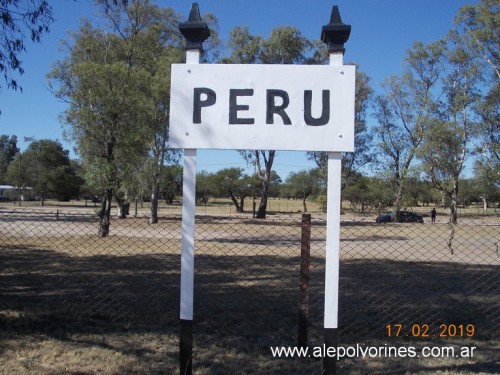 Foto: Estacion Peru - Peru (La Pampa), Argentina