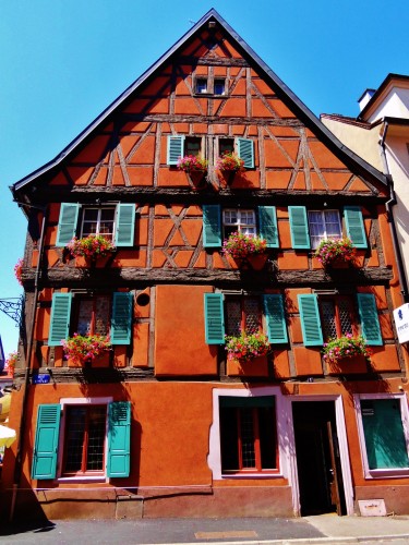 Foto: Rue du Rempart - Colmar (Alsace), Francia