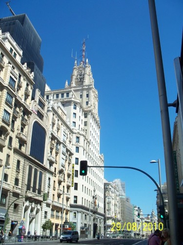 Foto: Edificio de la telefónica en la Gran Via - Madrid (Comunidad de Madrid), España