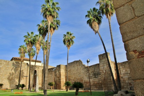 Foto: Alcazaba árabe - Mérida (Badajoz), España