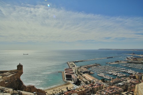 Foto: Vistas desde el castillo - Alicante (Comunidad Valenciana), España