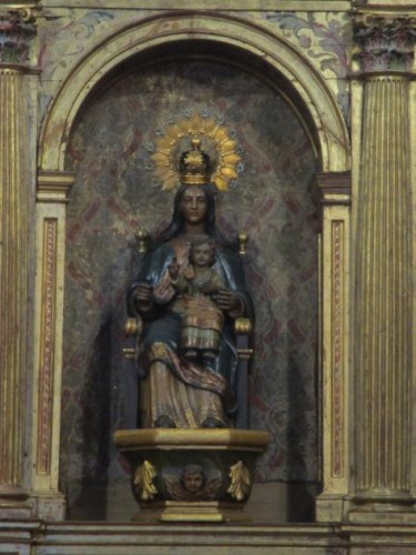 Foto: Imagen de Nuestra Señora la Antigüa en la iglesia homónima - Madrid (Comunidad de Madrid), España