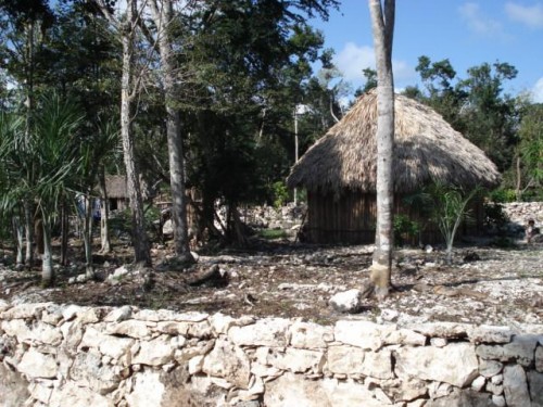 Foto: Poblado maya - Chichén-Itzá (Yucatán), México