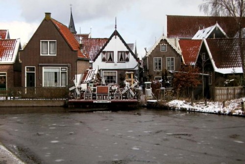 Foto: Una casada decorada con maquetas - Volendam (North Holland), Países Bajos