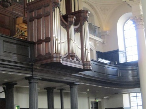 Foto: Órgano de la iglesia enSt Martin in the fields - Londres (England), El Reino Unido
