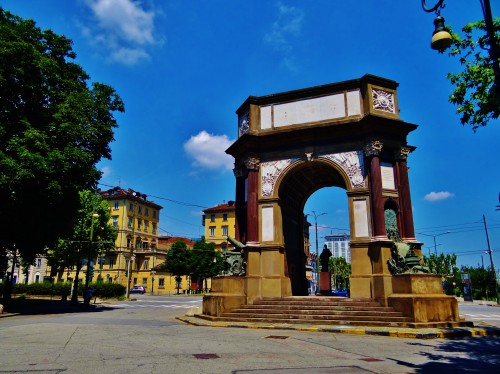 Foto: Arco Monumentale all Arma di Artiglieria - Torino (Piedmont), Italia