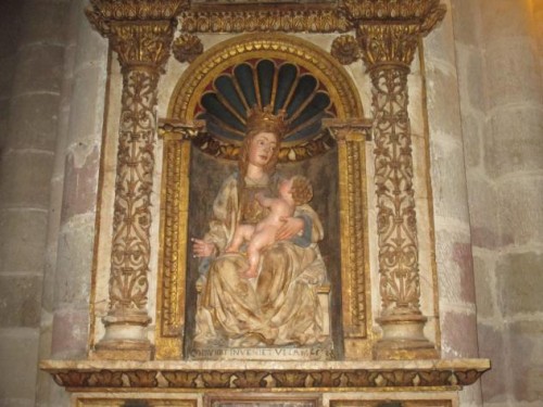 Foto: Retablo plateresco de 1515 Nuestra Señora de la leche - Sigüenza (Guadalajara), España
