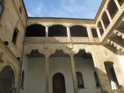Foto: Arquería del palacio de las Salinas - Salamanca (Castilla y León), España