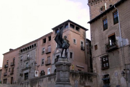 Foto: Monumento al comunero Juan Bravo - Segovia (Castilla y León), España
