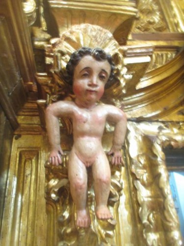 Foto: Niño Jesús en Santa María - Luanco (Asturias), España
