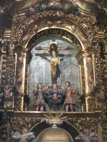 Foto: Cristo del Socorro en Santa María - Luanco (Asturias), España