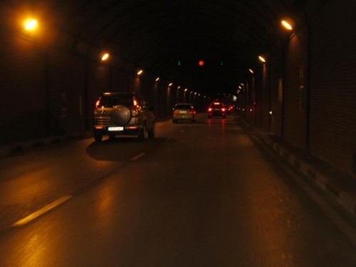 Foto: Circulando por el interior de los túneles de la M-30 - Madrid (Comunidad de Madrid), España