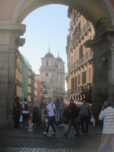 Foto: Calle Toledo desde la Plaza Mayor - Madrid (Comunidad de Madrid), España