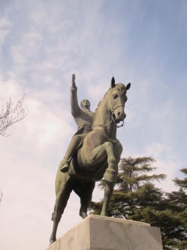 Foto: Monumento a Simón Bolívar en el Parque del Oeste - Madrid (Comunidad de Madrid), España