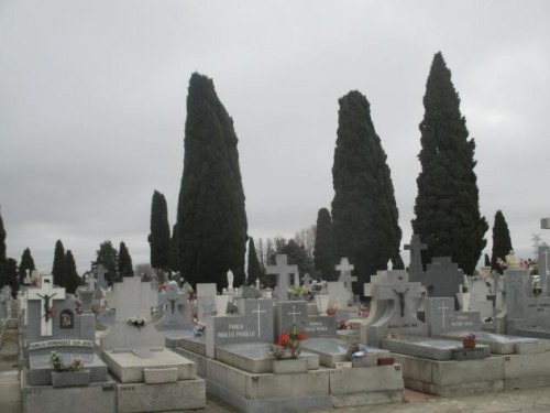 Foto: Tumbas en el Cementerio Sur - Madrid (Comunidad de Madrid), España