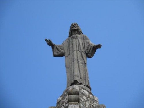 Foto: Sagrado Corazón de Jesús en Peña Matea - Pastrana (Guadalajara), España