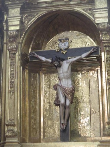 Foto: Cristo de la Verdad de Gregorio Fernández en el convento del Carmen - Pastrana (Guadalajara), España