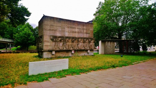 Foto: Kriegerdenkmal am Dammtordamm - Hamburg (Hamburg City), Alemania