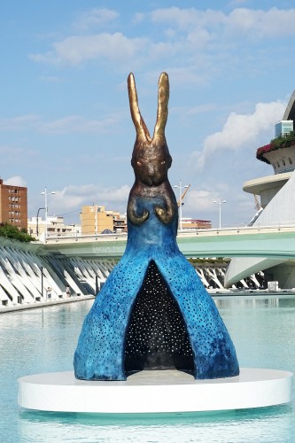 Foto: Escultura de  Leiko Ikemura - Valencia (València), España