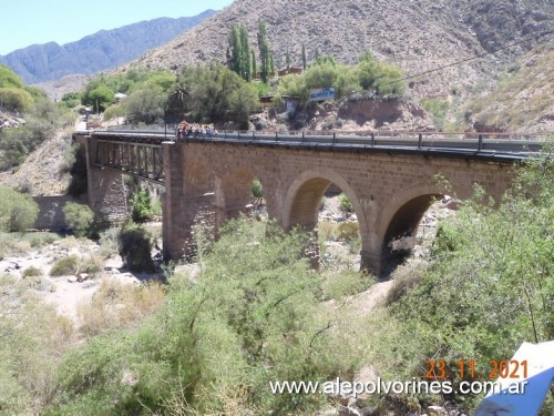 Foto: Cacheuta - Puente Ferrocarril Trasandino - Cacheuta (Mendoza), Argentina