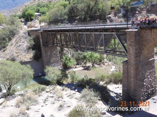 Foto: Cacheuta - Puente Ferrocarril Trasandino - Cacheuta (Mendoza), Argentina