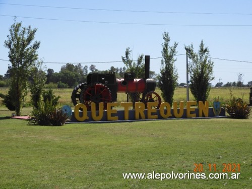 Foto: Quetrequen - Acceso - Quetrequen (La Pampa), Argentina