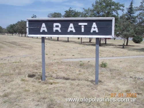 Foto: Estacion Arata FCO - Arata (La Pampa), Argentina