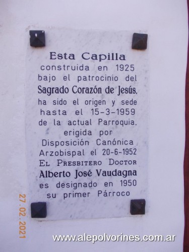 Foto: Capilla Sagrado Corazon - Villa Ballester - Villa Ballester (Buenos Aires), Argentina