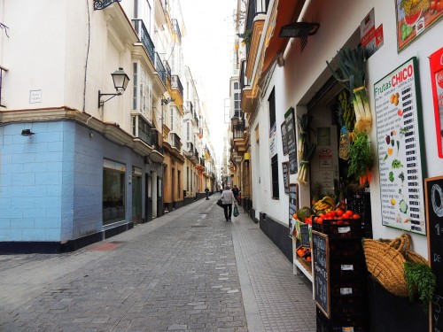 Foto: Calle Sacramento - Cádiz (Andalucía), España