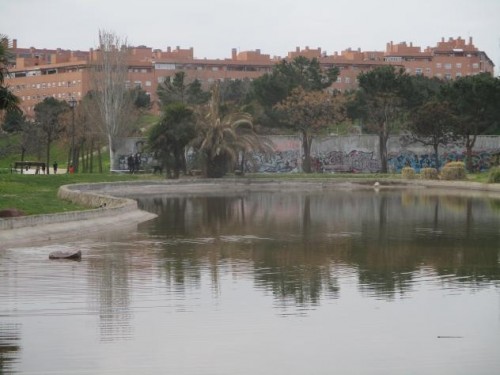 Foto: Estanque en el parque Sur - Madrid (Comunidad de Madrid), España
