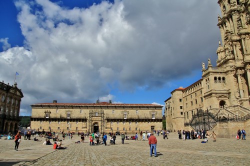 Foto: Plaza del Obradoiro - Santiago de Compostela (A Coruña), España