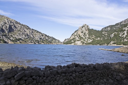 Foto: vista del Embalse de Gorg Blau - Escorca (Illes Balears), España