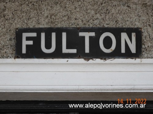 Foto: Estación Fulton - Fulton (Buenos Aires), Argentina