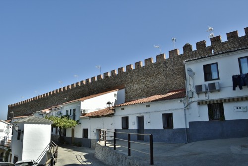 Foto: Muralla - Galisteo (Cáceres), España