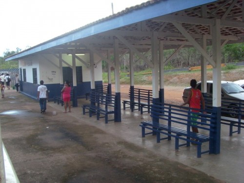 Foto: estación Porto Platon - Estrada de Ferro do Amapá (Amapá), Brasil