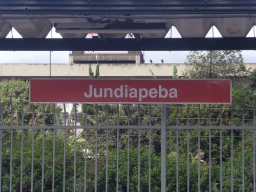 Foto: estación Jundiapeba - Mogi das Cruzes (São Paulo), Brasil